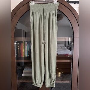 KINGSTON GREY Gauze Pants - Size XS